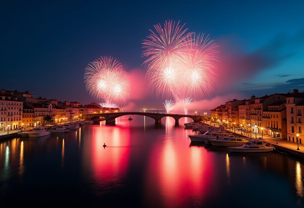 feu d artifice martigues