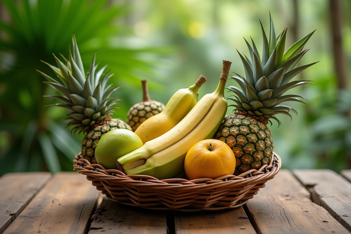 fruits palmiers